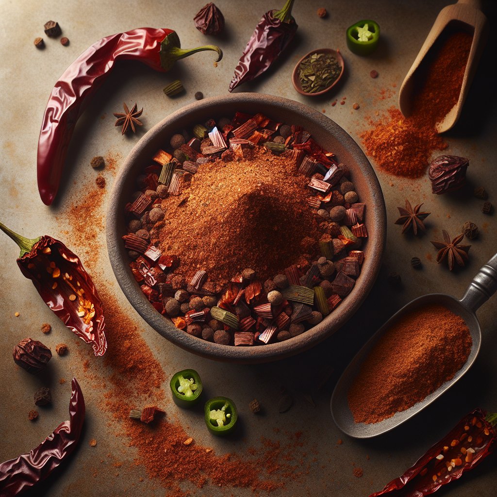 Chili Chipotle Geräuchert Geschrotet